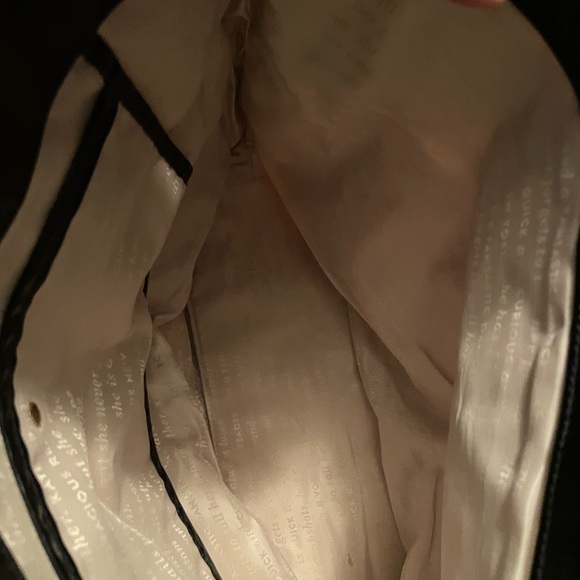 RARE vintage used Kate Spade Rock the Casbah Purple Tote Bag - Picture 9 of 12